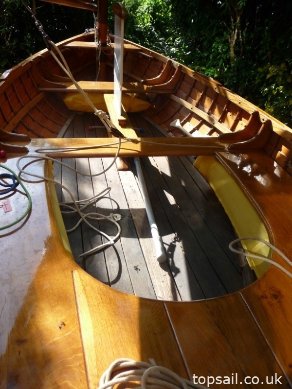 2011 Classic Clinker Lugsail Dinghy & Trailer