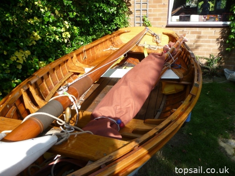 2011 Classic Clinker Lugsail Dinghy & Trailer