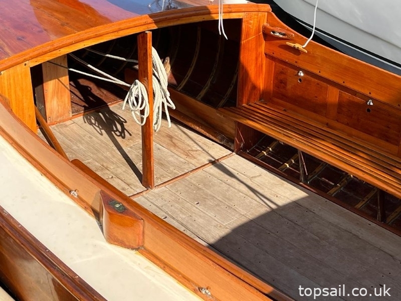 1937 Ernest Woods Half Decker with Cuddy Cabin & Trailer