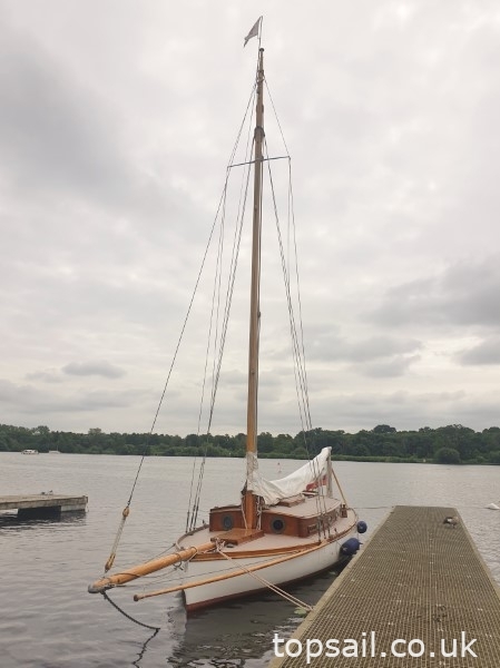 1905 “Dragonfly” 45′ Bunn Edwardian Cruising Yacht