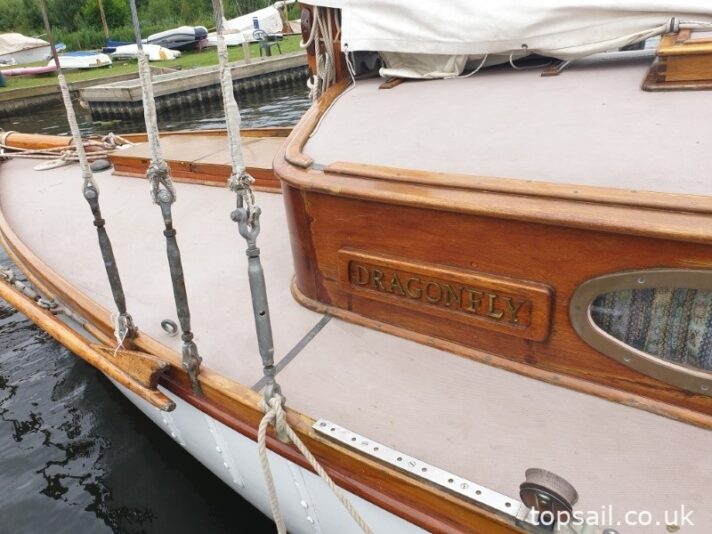 1905 “Dragonfly” 45′ Bunn Edwardian Cruising Yacht
