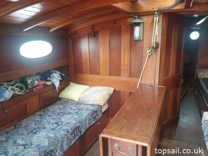 1905 “Dragonfly” 45′ Bunn Edwardian Cruising Yacht