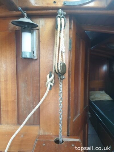 1905 “Dragonfly” 45′ Bunn Edwardian Cruising Yacht