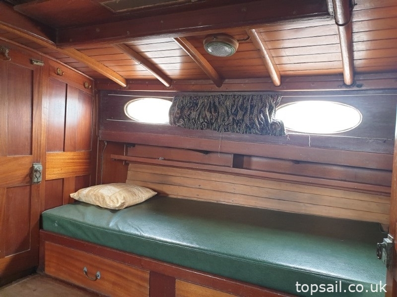 1905 “Dragonfly” 45′ Bunn Edwardian Cruising Yacht