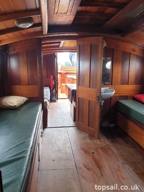 1905 “Dragonfly” 45′ Bunn Edwardian Cruising Yacht