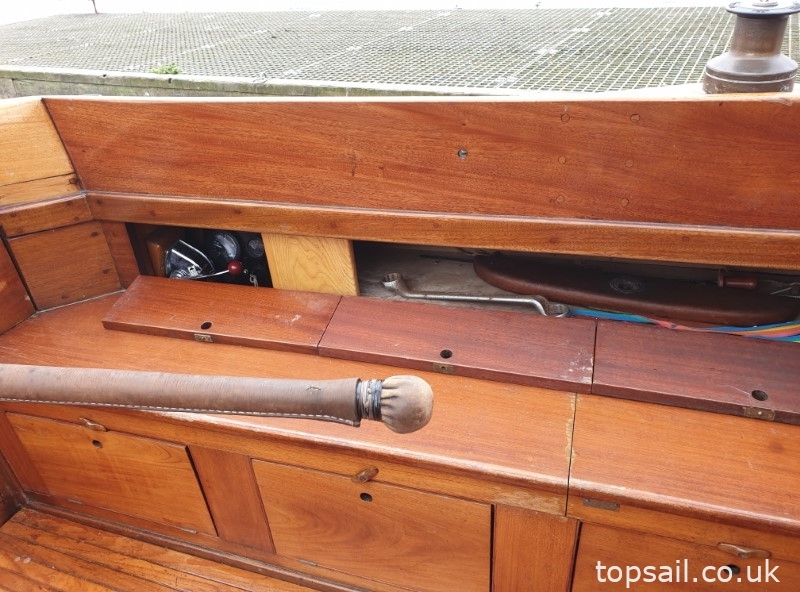 1905 “Dragonfly” 45′ Bunn Edwardian Cruising Yacht