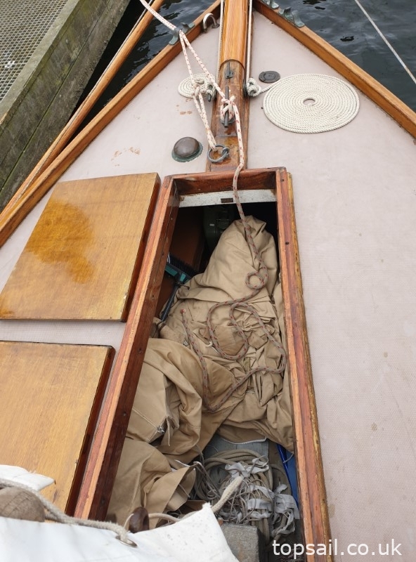 1905 “Dragonfly” 45′ Bunn Edwardian Cruising Yacht