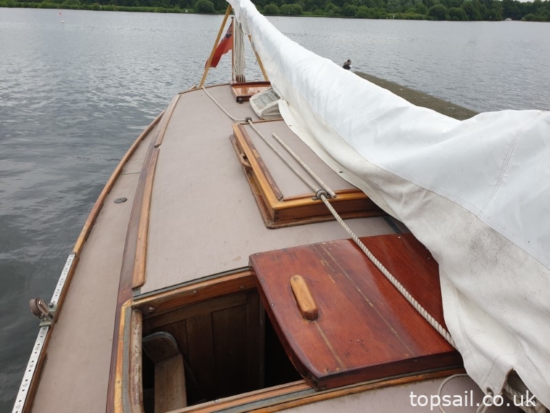 1905 “Dragonfly” 45′ Bunn Edwardian Cruising Yacht