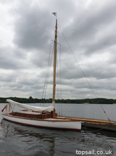 1905 “Dragonfly” 45′ Bunn Edwardian Cruising Yacht