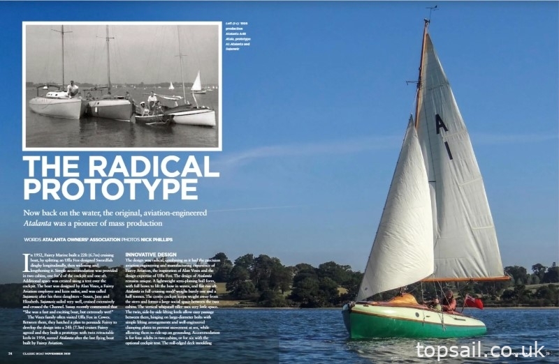 1955 Original and Prototype Atalanta #A1 (Trailer & Tenders Available)