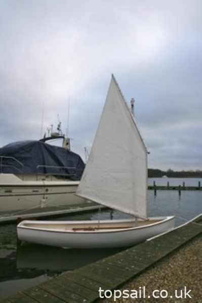 2014 Jubilee Lugsail Dinghy & Trailer