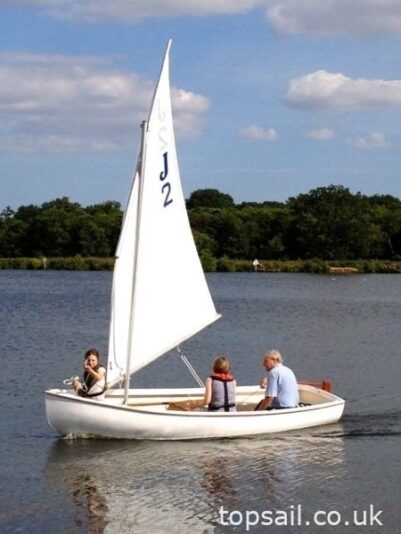2014 Jubilee Lugsail Dinghy & Trailer