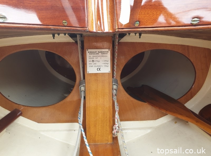 2003 Broads One Design (BOD, Brown Boat) & Trailer (GRP)