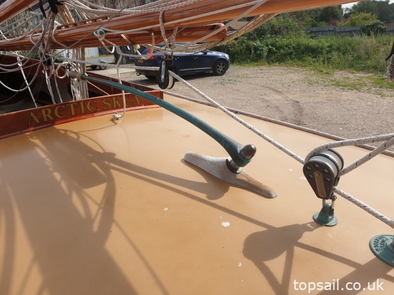 2003 Broads One Design (BOD, Brown Boat) & Trailer (GRP)