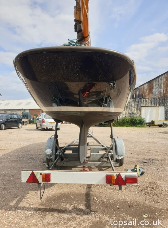 2003 Broads One Design (BOD, Brown Boat) & Trailer (GRP)