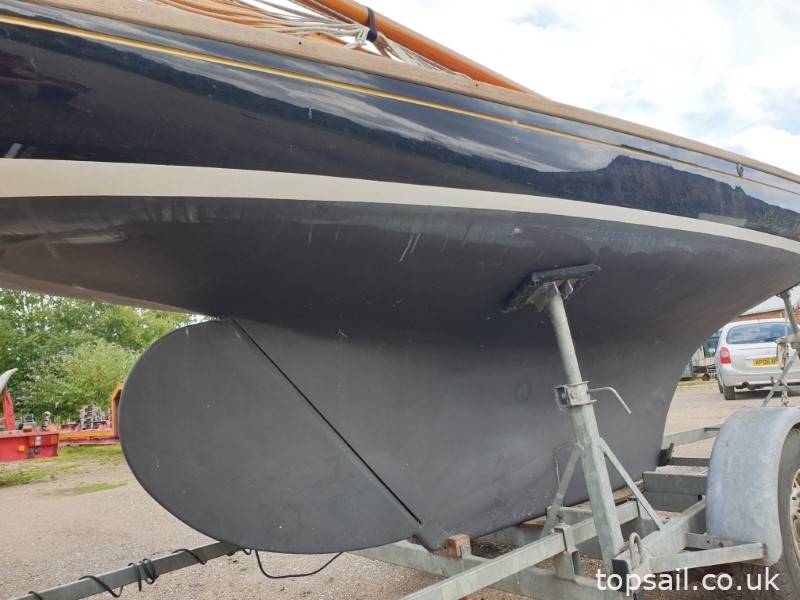2003 Broads One Design (BOD, Brown Boat) & Trailer (GRP)