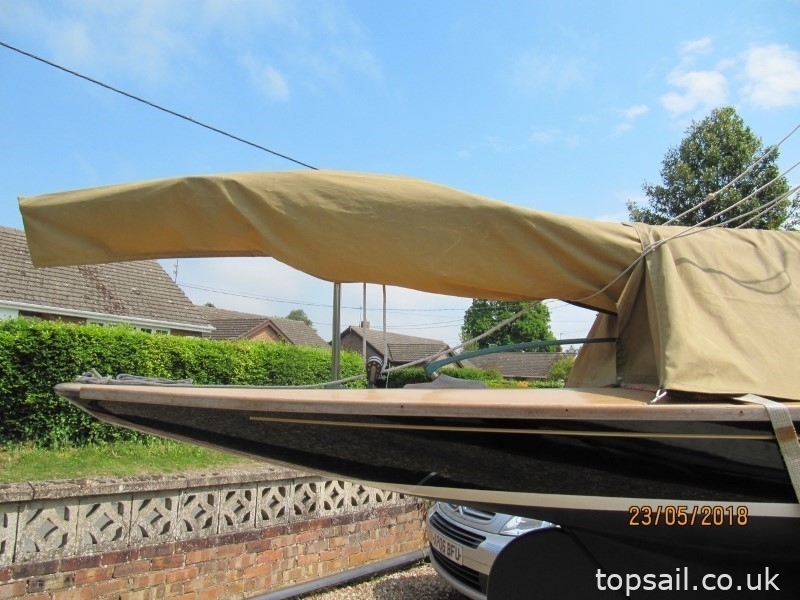 2003 Broads One Design (BOD, Brown Boat) & Trailer (GRP)