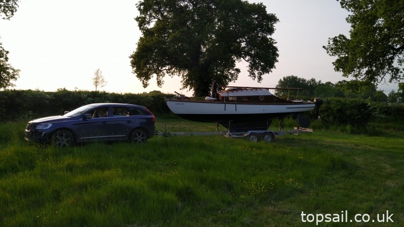 1952 Truman Ecstasy River Cruiser Class & Trailer