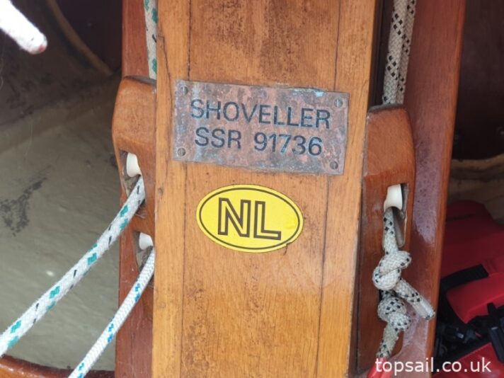 1993 Broads One Design (BOD, Brown Boat) & Trailer (GRP)