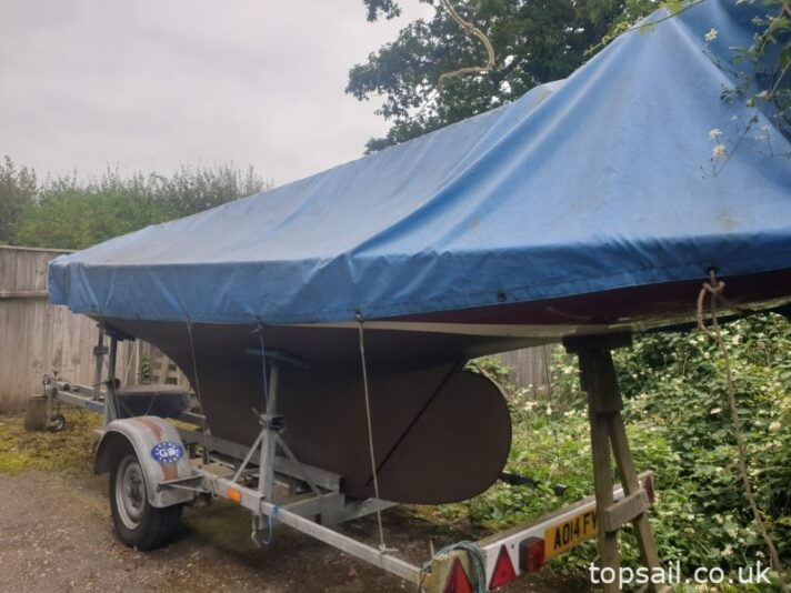 1993 Broads One Design (BOD, Brown Boat) & Trailer (GRP)