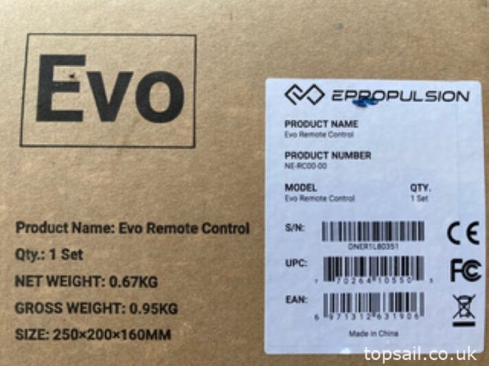 NEW Epropulsion EVO 6 Pod Drive engine + Remote Control + Battery