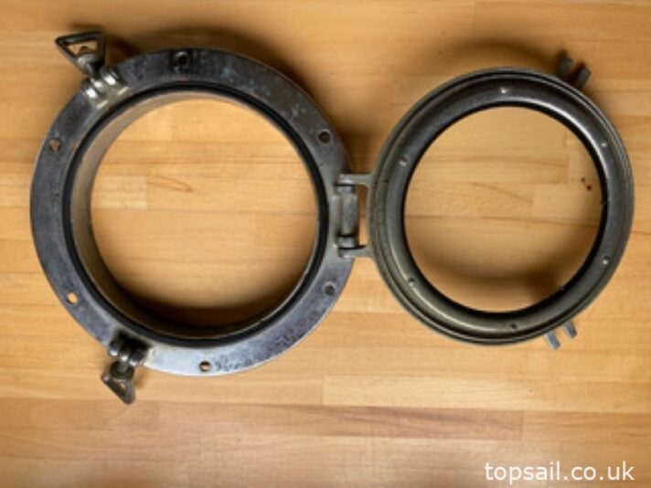 Pair of chrome portholes