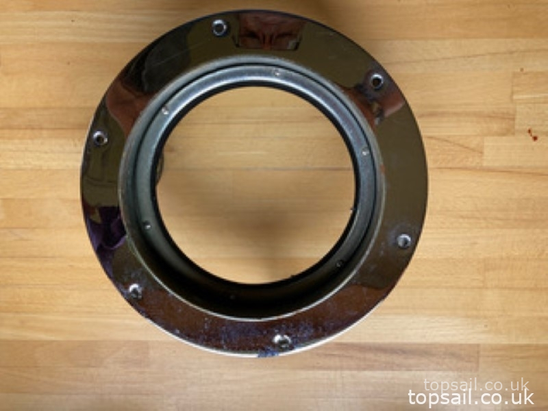 Pair of chrome portholes