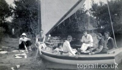 Ernest Woods Catboat